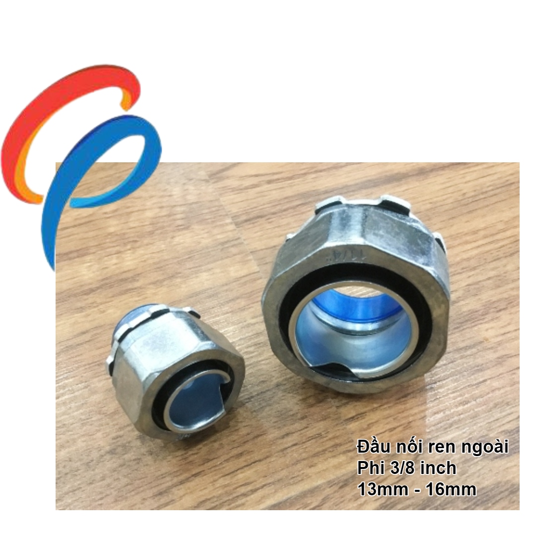 Đầu nối ren ngoài 3/8 inch