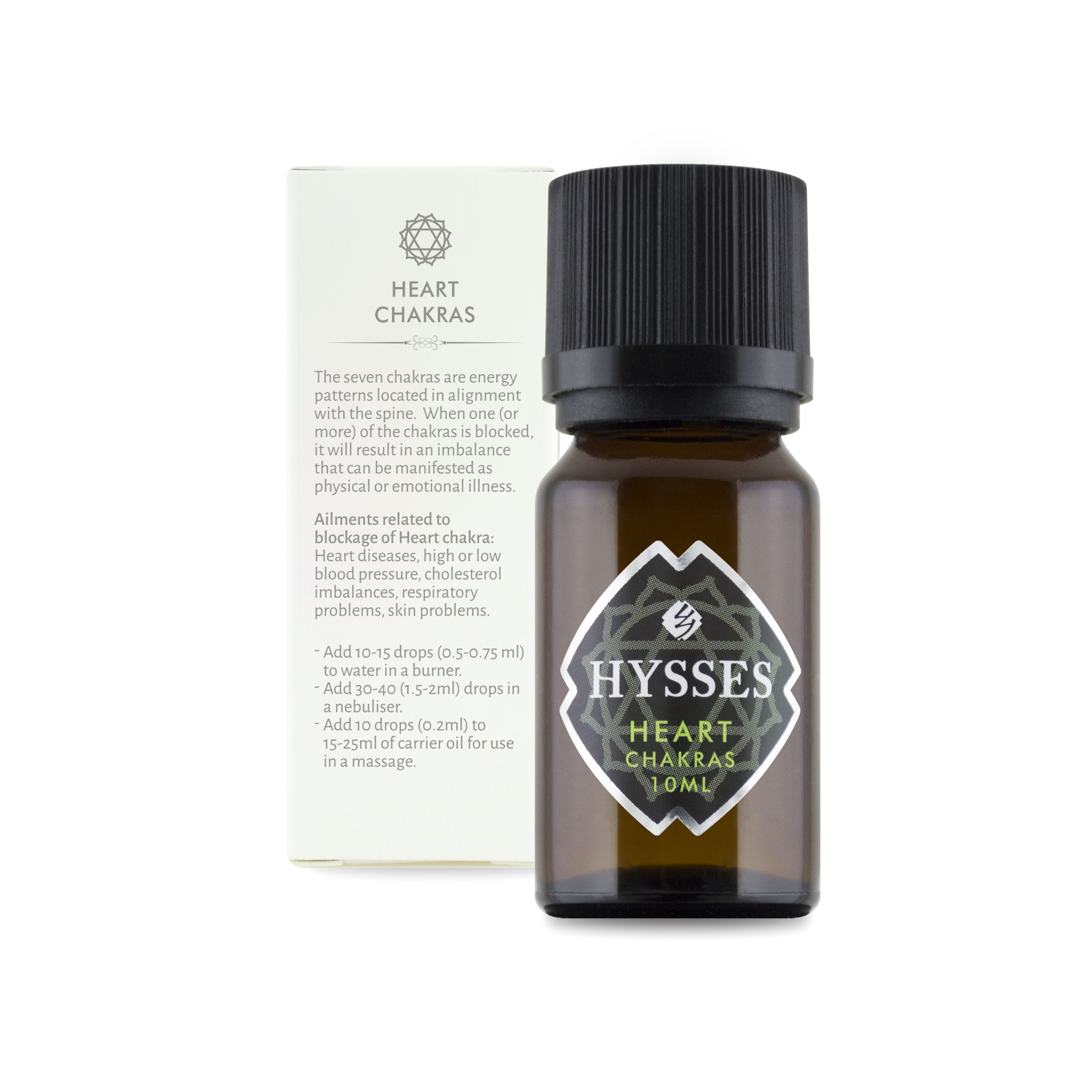 Tinh Dầu Cao Cấp Hysses Chakras Heart Tăng Năng Lượng Luân Xa Cảm Xúc Tạo Cảm Giác An Toàn, Giảm Căng Thẳng, Tăng Tuần Hoàn Máu Cho Tim Mạch Với Tinh Dầu Cam Yuzu - Hoắc Hương Hữu Cơ Tự Nhiên