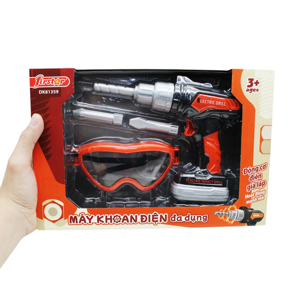 Đồ Chơi Máy Khoan Điện Đa Dụng - Firstar DK81359
