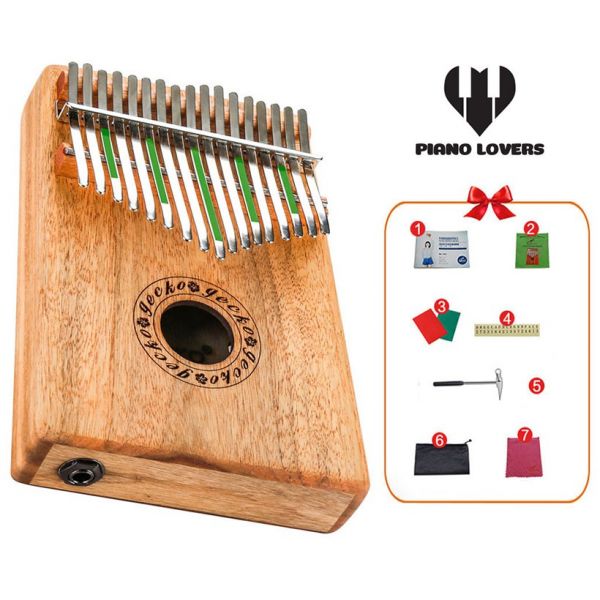 Đàn Kalimba Gecko 17 Phím Full Mẫu - Thumb Piano 17 Keys - K17CAEQ