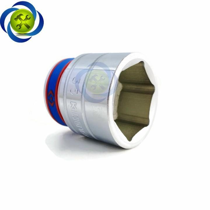 Tuýp 35mm loại 3/4 Kingtony 633535M loại ngắn 6 cạnh màu trắng
