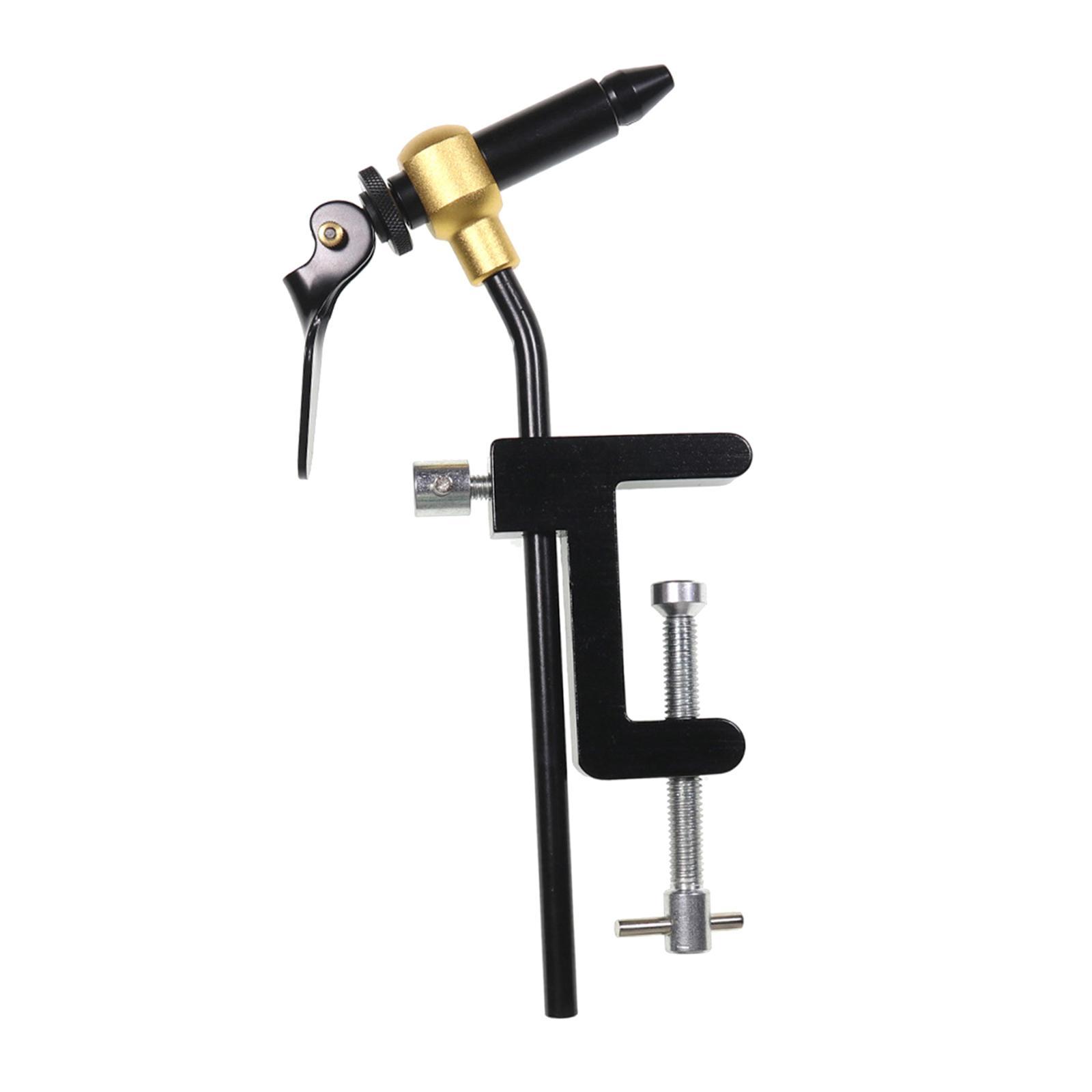 Rotary Fly Tying Vise Fishing Flies Tying Tool with Maker Jigs Tool