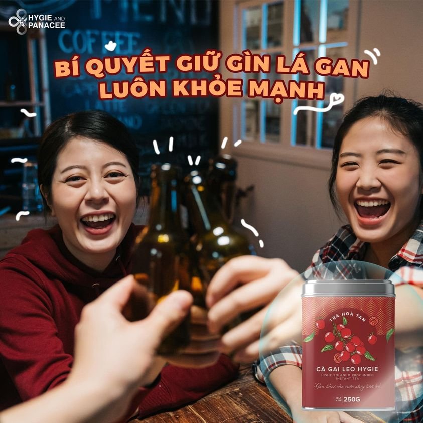Trà Thảo Dược Cà Gai Leo Hygie Giải Độc Gan, Giải Rượu Bia, Mát Gan, Tăng Cường Sức Đề Kháng Hũ 250g