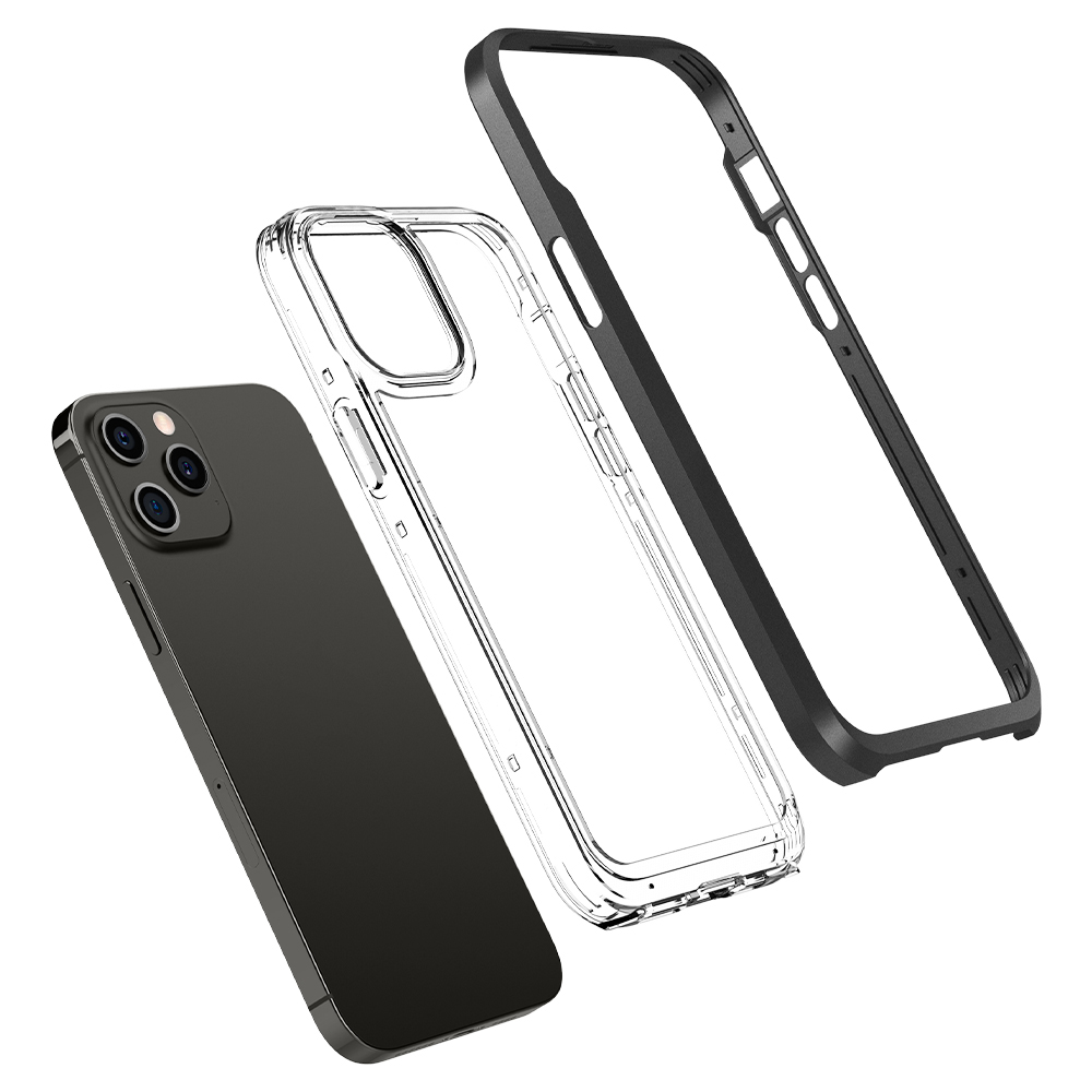 Ốp Spigen Dành cho iPhone 12 pro/ 12 Neo Hybrid Crystal - Hàng chính hãng
