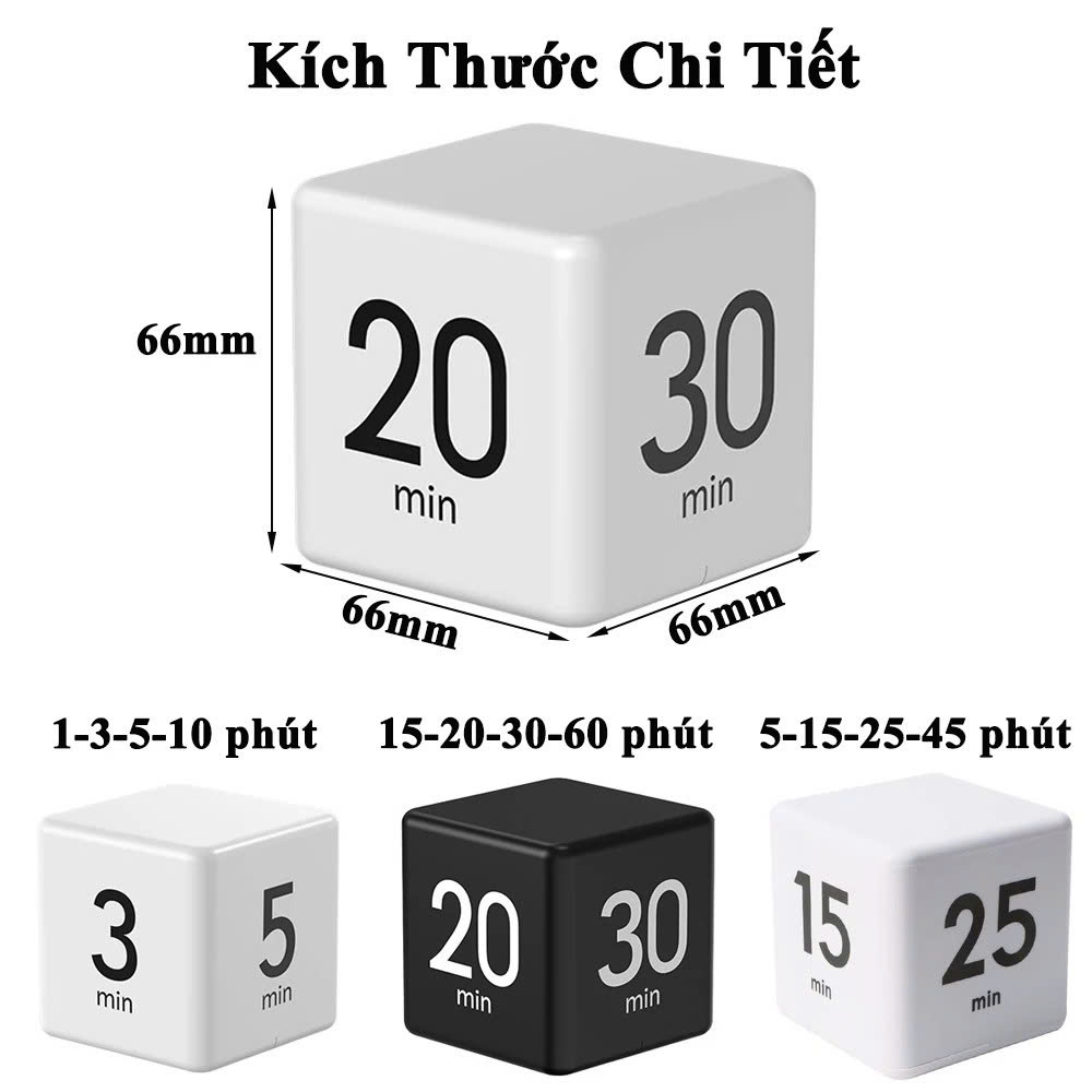 Đồng Hồ Bấm Giờ Đếm Ngược Pomodoro 5-15-25-45 Phút Hẹn Giờ Nấu Ăn Học Tập Tập Thể Dục Quản Lý Thời Gian Hiệu Quả MÀU XANH DA TRỜI