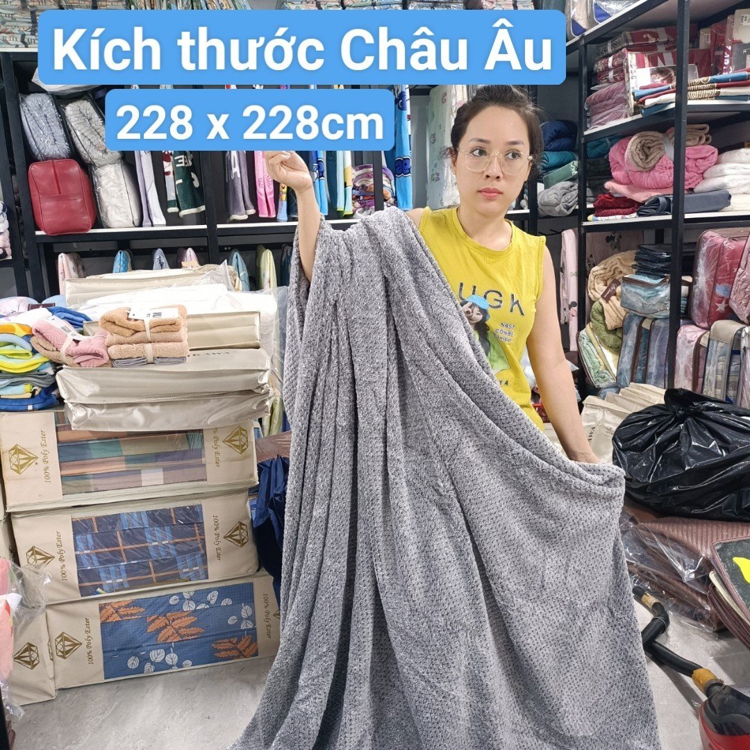 CHĂN LEN LÔNG CỪU ECoTECH CHUẨN AUTH COSTCO XUẤT MỸ