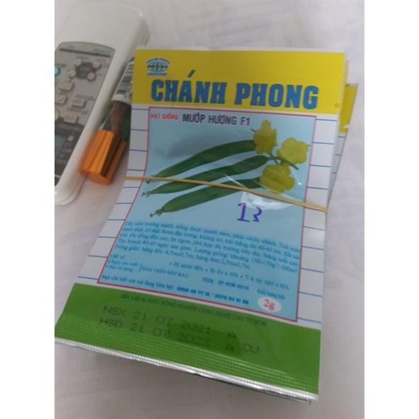 Hạt giống mướp hương Chánh Phong 2g