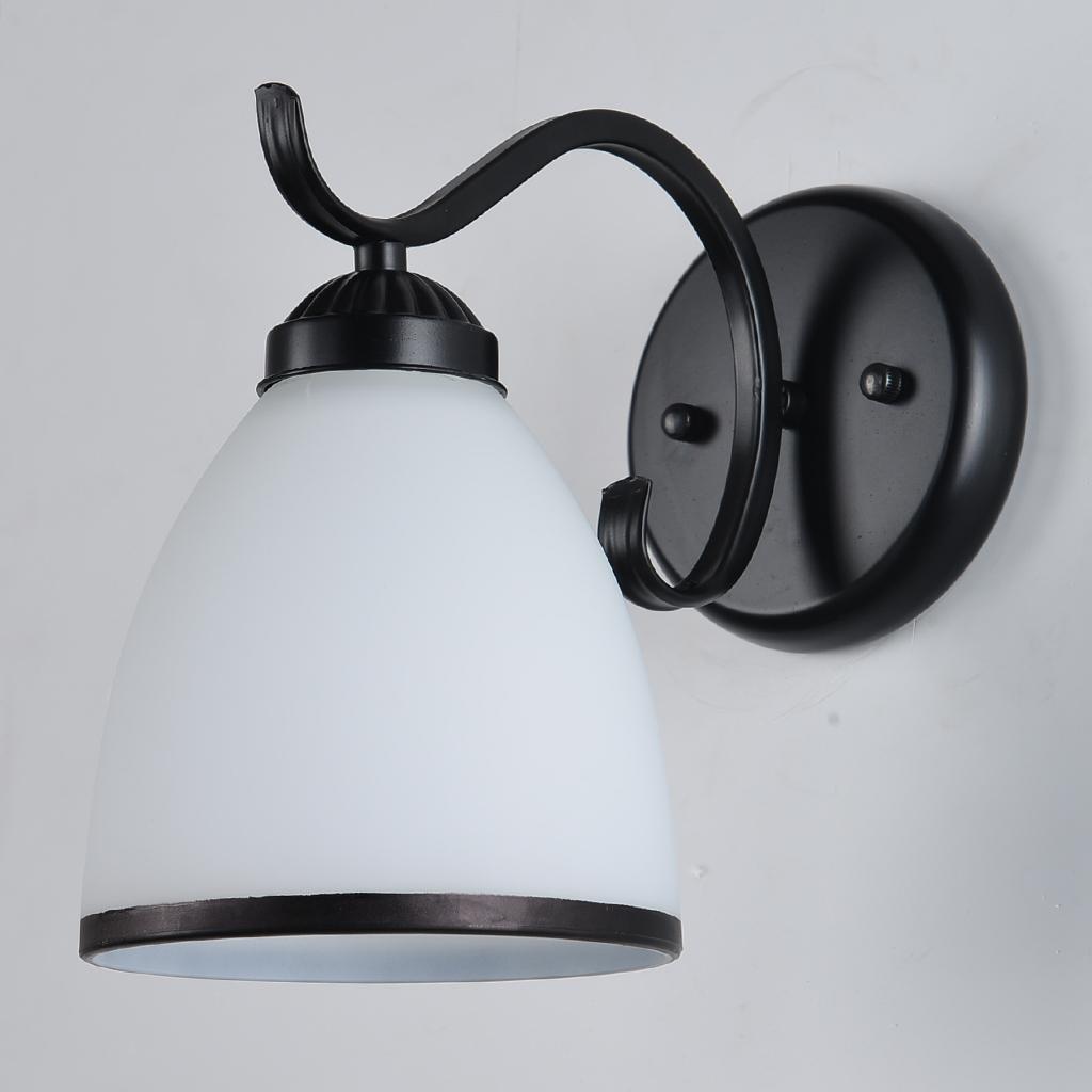 Quạt Trần Kính Trắng E27 Đèn Chùm Treo Tường Đèn Treo Tường Bóng Râm