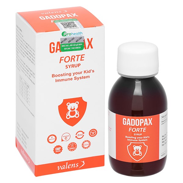 Gadopax Forte - Lọ 100ml - Tăng cường sức đề kháng, miễn dịch