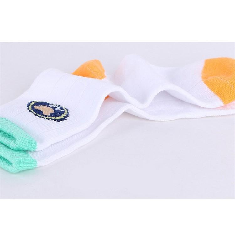 Tất cotton đủ màu cực xinh cho bé 3-9 tuổi