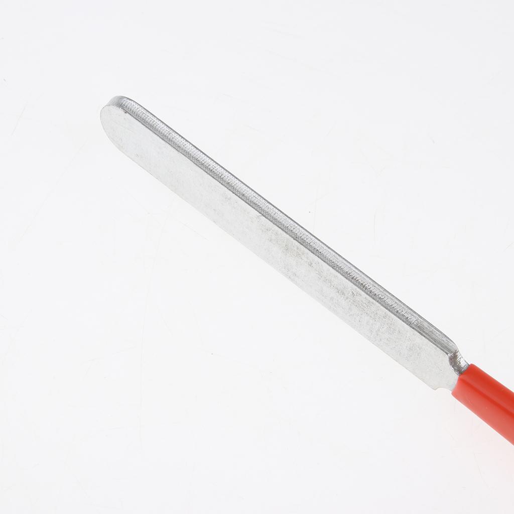 2 Mặt Gauged Hạt Tập Tin có Tay Cầm cho Đàn Guitar Bass Hộp Sửa Chữa