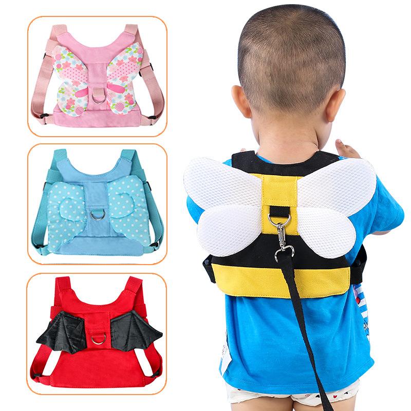 Bé Tập Đi Chống Mất Dây Kéo Dây Dễ Thương Dây Đai Ba Lô Dây Kéo Dây Bạn Trai Và Trợ Lý Học Tập an Toàn