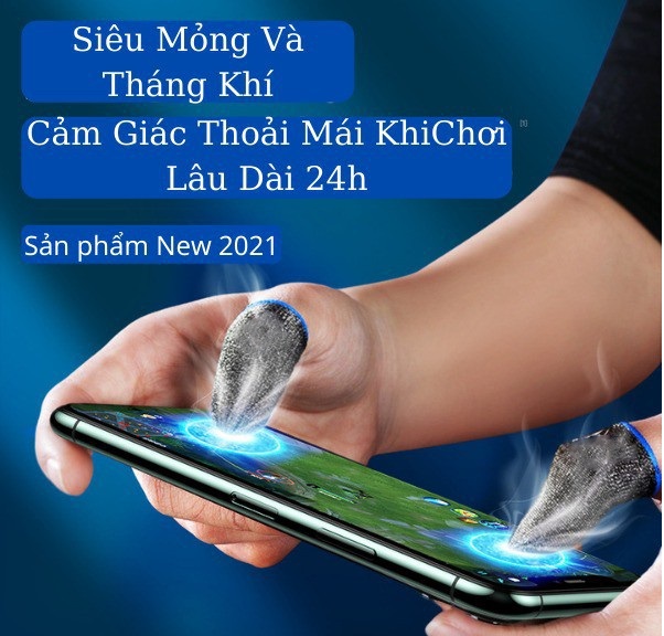 Bao Tay Chơi Game ff, Pubg, Liên Quân - Găng tay chơi game cao cấp chống mồ hôi tay chống trượt co dãn cực tốt - Hàng chính hãng