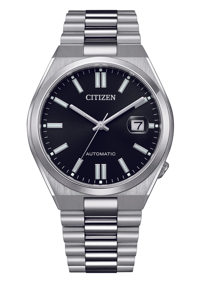 Đồng Hồ Nam Citizen Tsuyosa Dây Thép Không Gỉ Máy Cơ-Automatic NJ0150-81E - Mặt Đen (Sapphire)