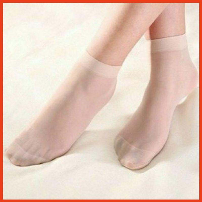 Tất Giấy Da Chân Tất Sợi Tơ Mềm Dai Mang Cảm Giác Thoải Mái Đi Được Cả Bốn Mùa -phukienmayxayhn1