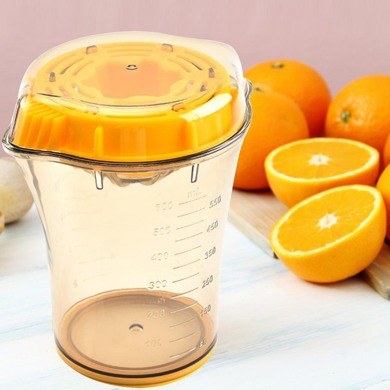 Lemon Orange Juicer Clear Manual Manual Hand Juicer for Juicing Camping Home
