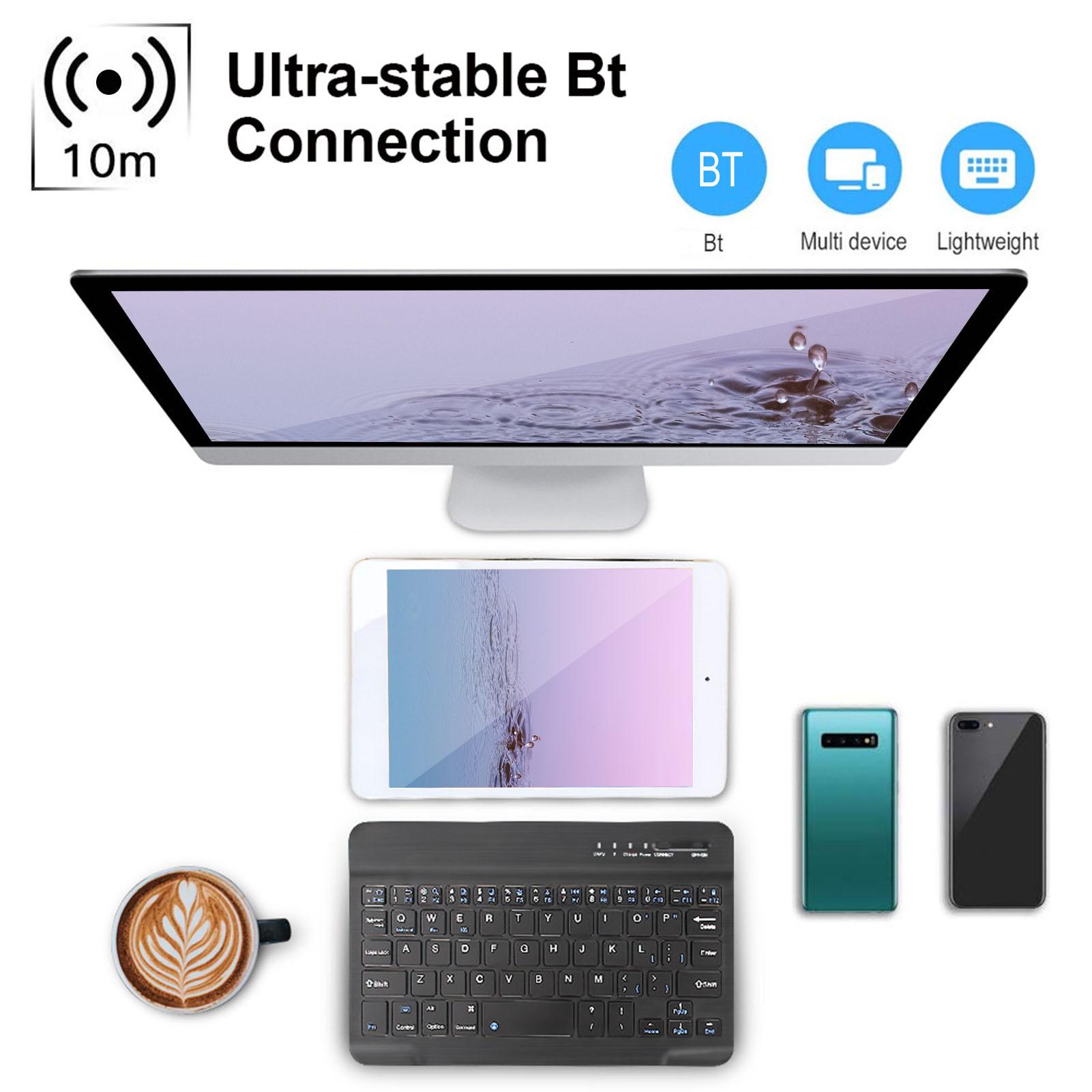 Công tắc 3 hệ thống Đa ngôn ngữ Loại phổ thông Máy tính xách tay Ipad BT Bàn phím Phù hợp với chuột