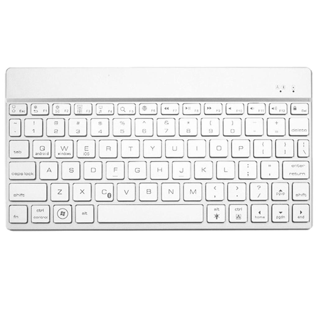 Bluetooth 3.0 Wireless Keyboard 7 Colour Backlit for Android Windows IOS