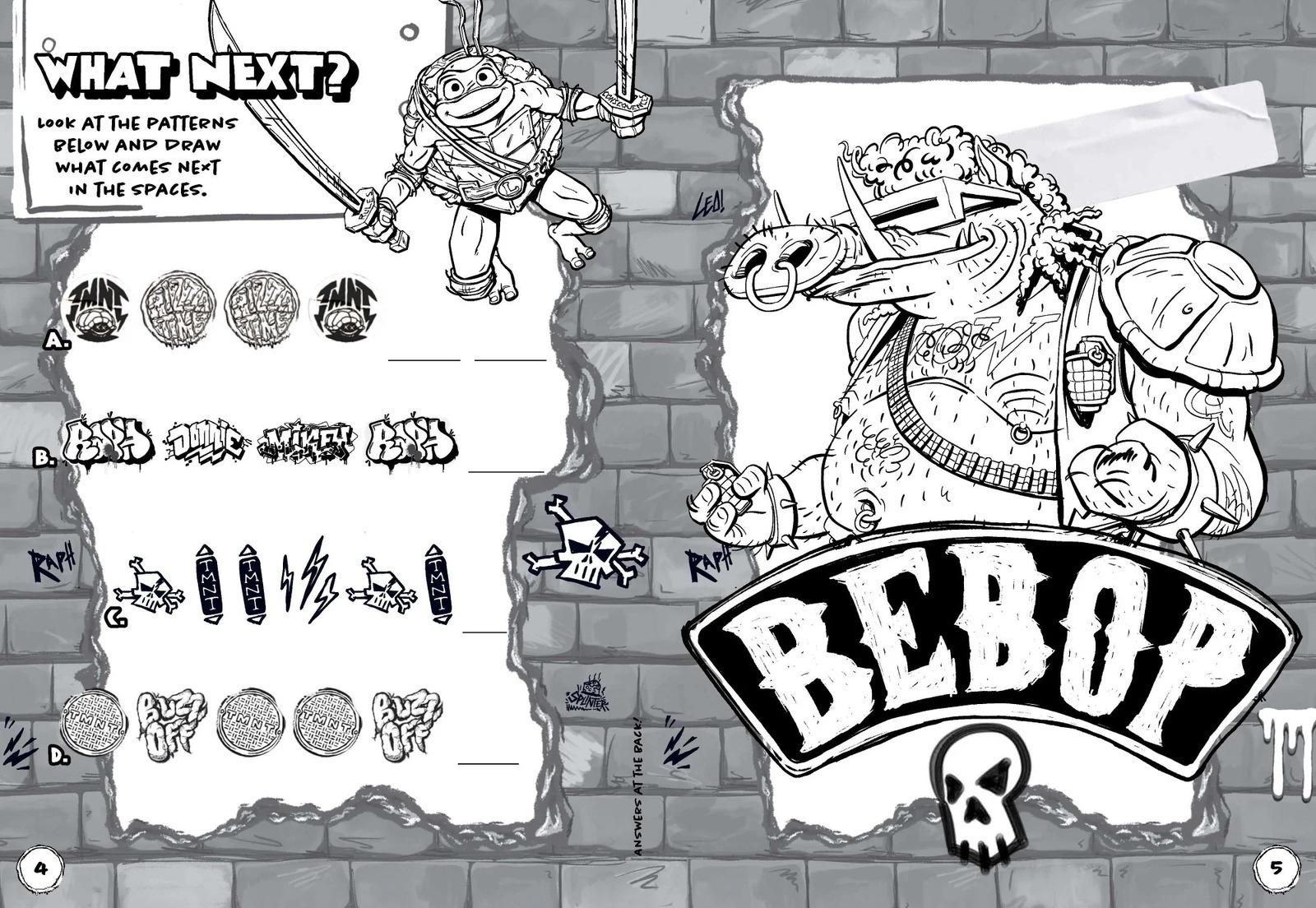 Sách ngoại văn: Teenage Mutant Ninja Turtles Mutant Mayhem - Turtle Power - Colouring Book &amp; Activity Book