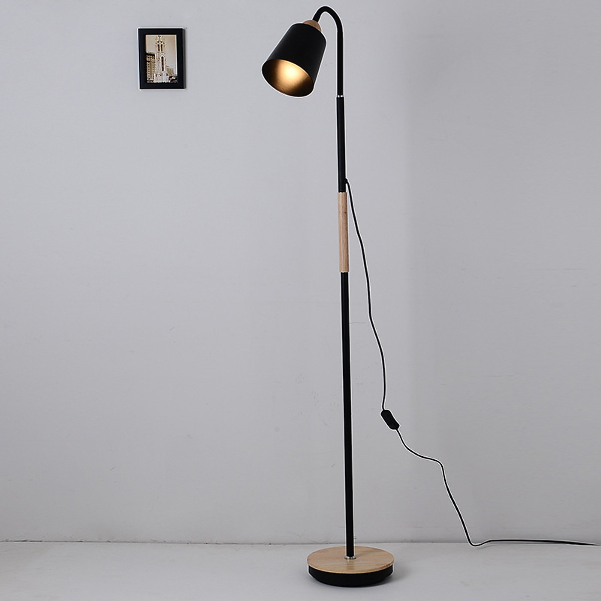 Đèn cây XERAT trang trí nội thất - tặng kèm bóng LED tiết kiệm điện chống cận thị bảo vệ mắt - hàng chính hãng MONSKY