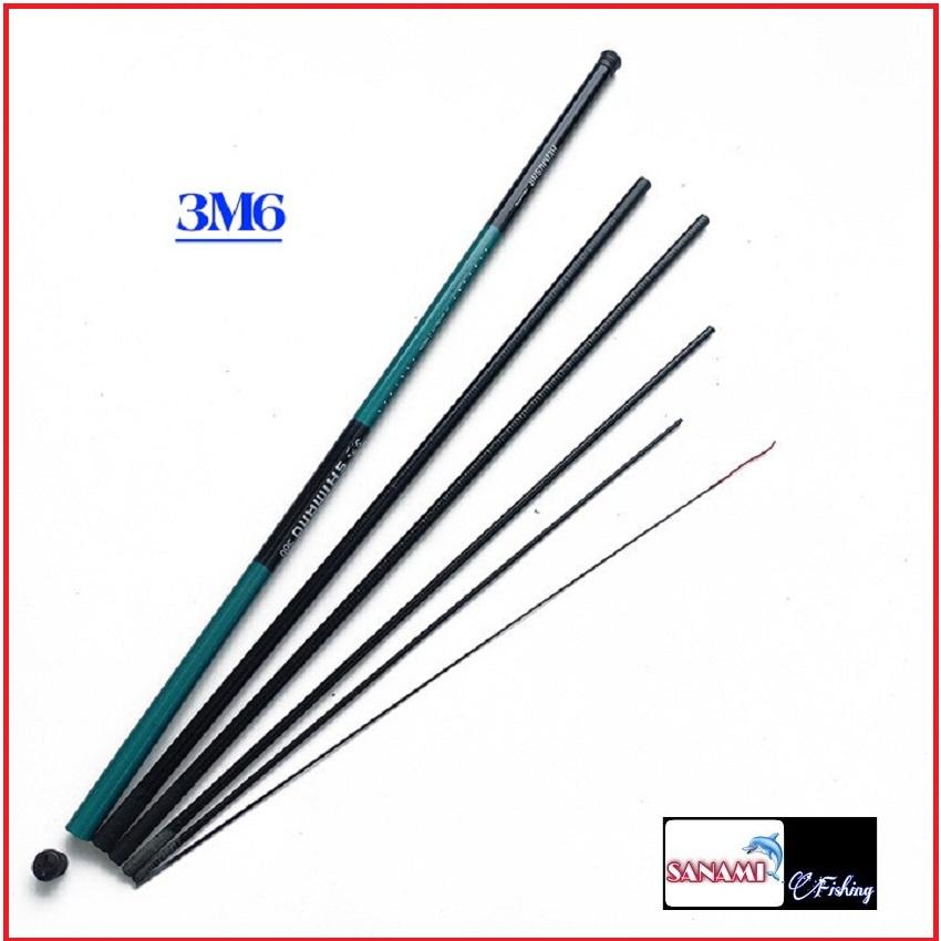 Cần Câu Tay SHIMANO HEIMUSHR Giá Rẻ Cần Câu Đài Dạng Rút Sợi Cacbon - Sanami Fishing