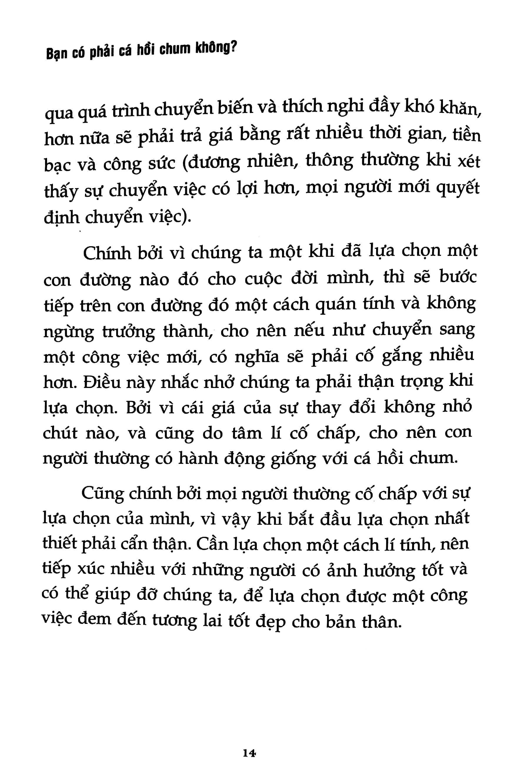 Bạn Có Phải Cá Hồi Chum Không?