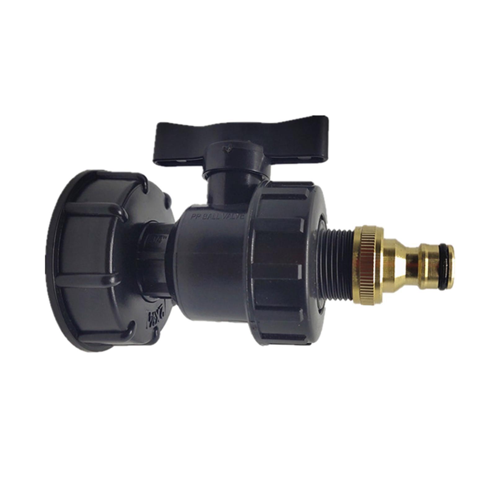 IBC Water Tank Hose Adapter ABS IBC Tank Adapter Replacement Water Tank Connector