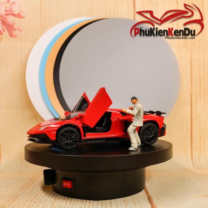 ĐẾ XOAY, BÀN XOAY TRƯNG BÀY SẢN PHẨM 16CM TẢI 5KG, DÙNG PIN HOẶC ĐIỆN 220V, TỐC ĐỘ TÙY CHỈNH