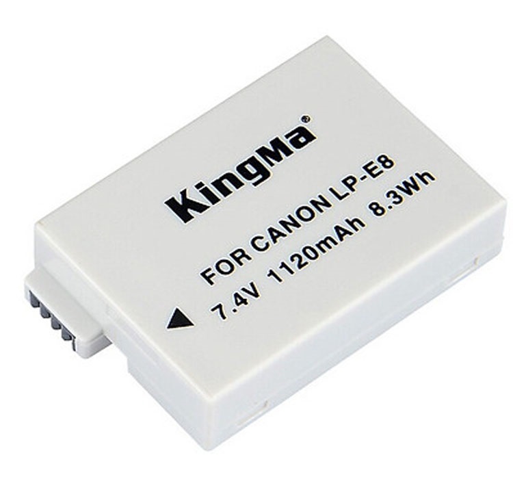 Combo 1 pin 1 sạc Kingma for Canon LP-E8 - Hàng chính hãng