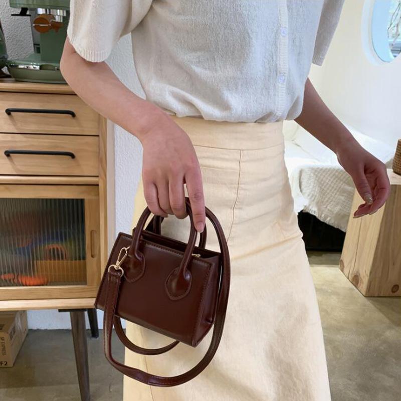 Bán Nữ Túi Đeo Vai Nhỏ Túi Và Ví Cầm Tay Thiết Kế Đeo Túi Nữ Nắp Túi Mini Tote
