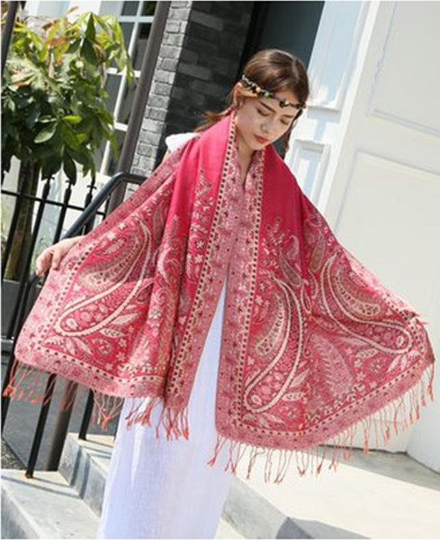 Khăn Pashmina Thổ Cẩm – PTC913