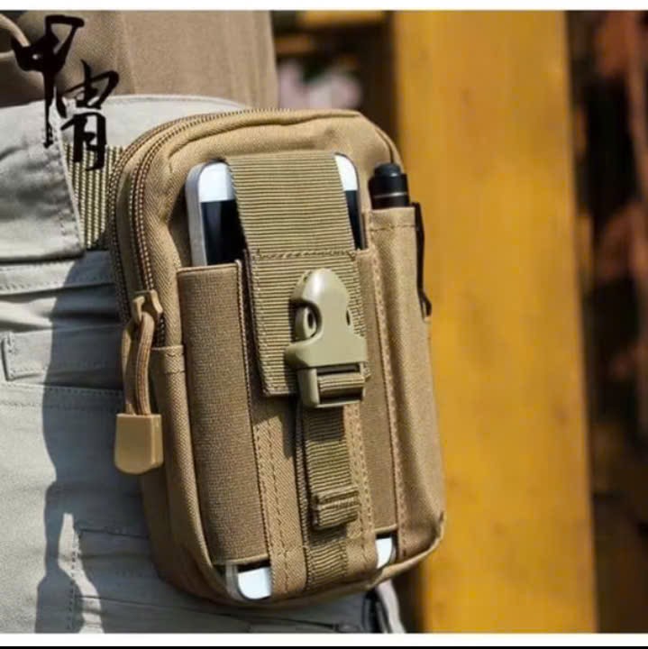 Túi đeo dây thắt lưng đeo hông nhiều ngăn nhỏ gọn
