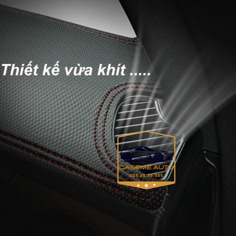 [KIA CERATO] Thảm Taplo 3 Lớp Dành Cho Xe KIA CERATO, Nhung Lông Cừu Và Da Vân Carbon Cao Cấp - Hàng Chính Hãng