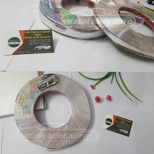 Nẹp trang trí chỉ mạ crom