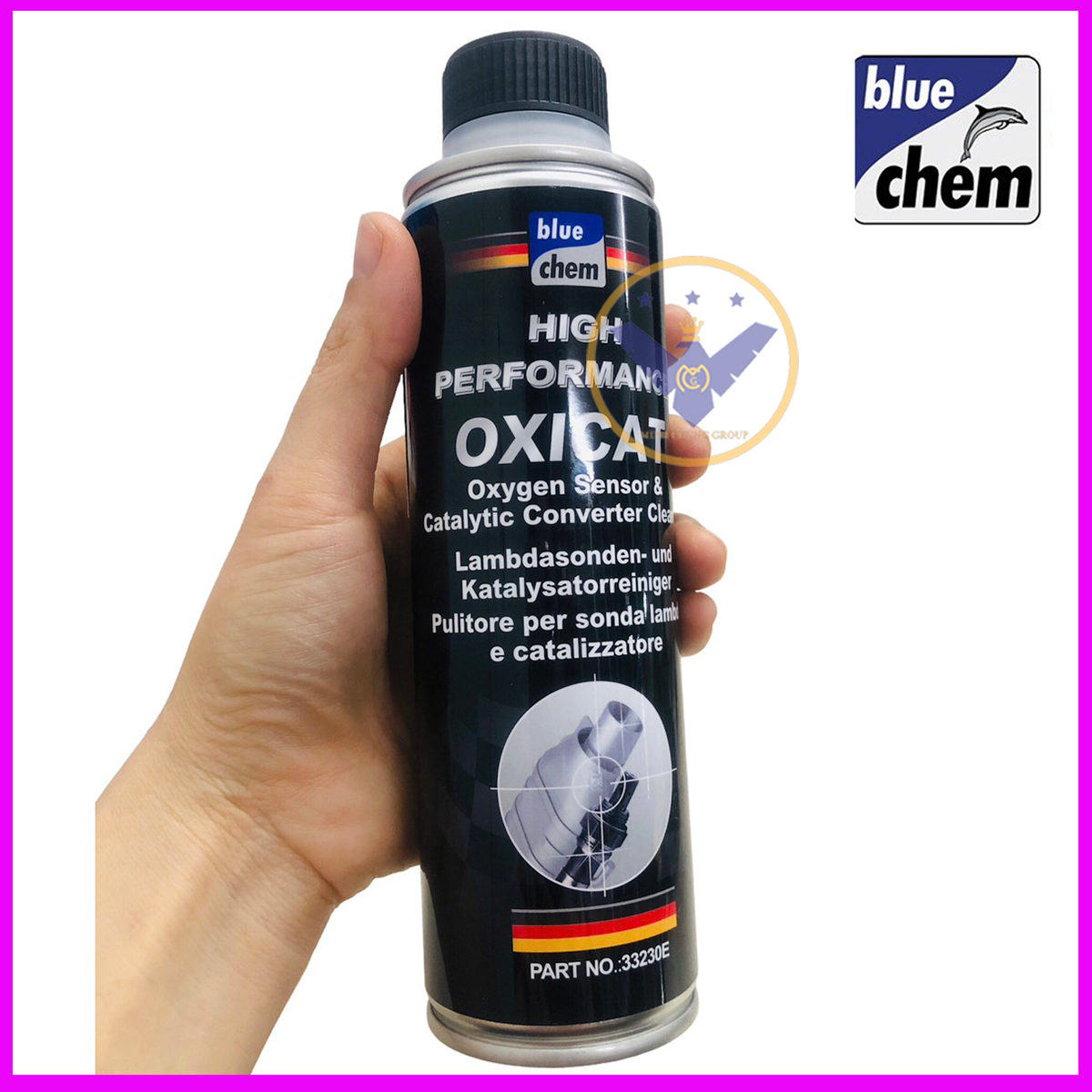 Vệ sinh cảm biến oxi và bầu lọc khí thải Bluechem Oxicat