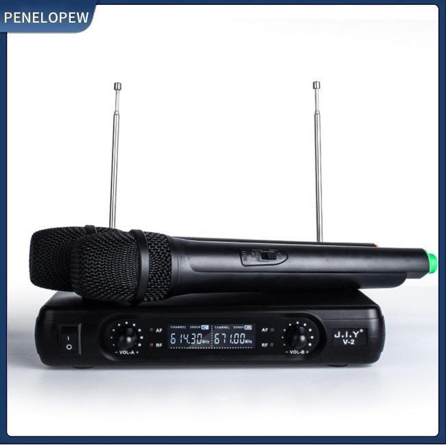 Bộ Micro Không Dây Kết Nối Bluetooth Chuyên Nghiệp Có Màn Hình LCD