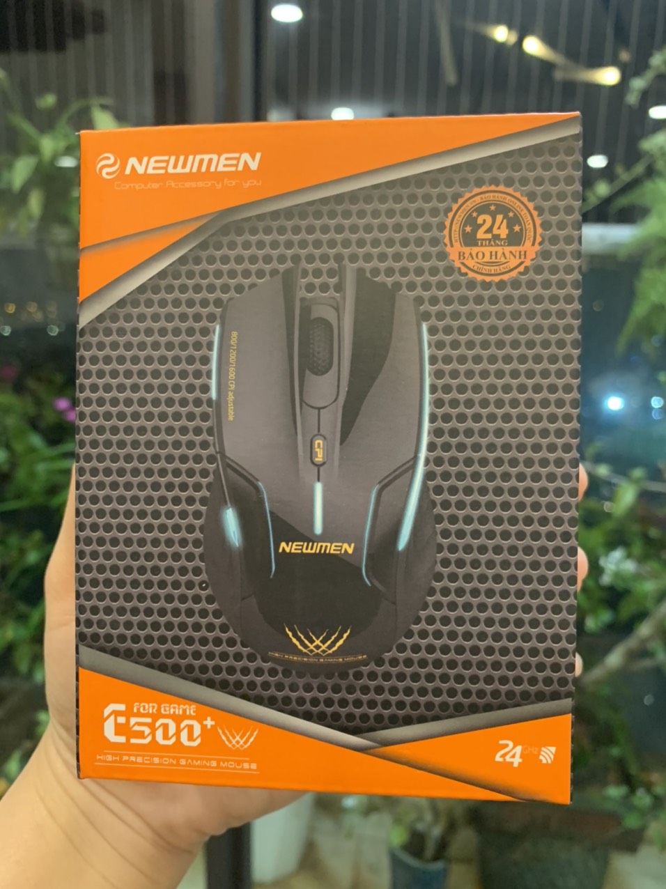 Chuột Không Dây Game Newmen E500 - Hàng Chính Hãng