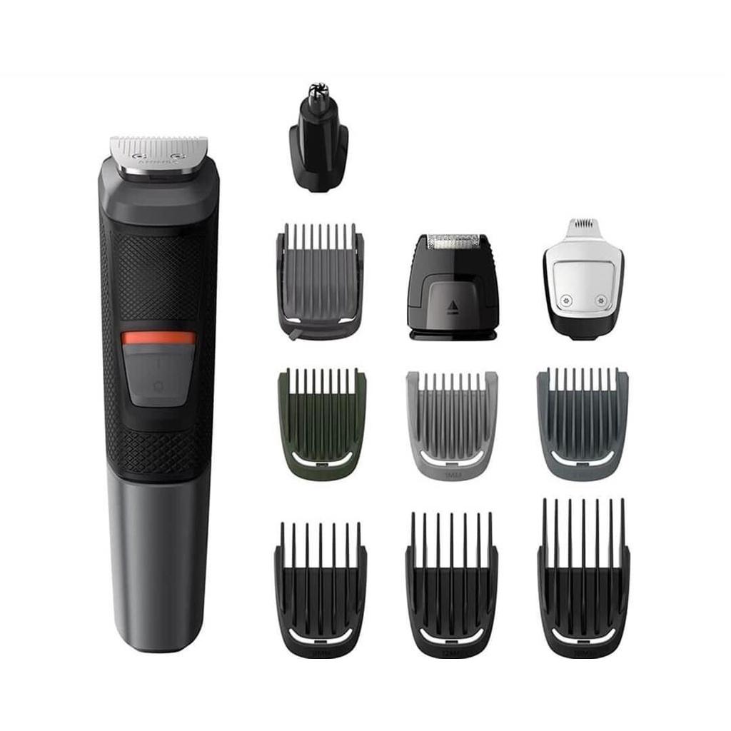 Máy Cắt Tóc, Cạo Râu, Tỉa Ria Mép, Tỉa Râu, Máy Tông Đơ Đa Năng Philips MG5730/15 Series 5000, Lưỡi Tự Mài, Indonesia