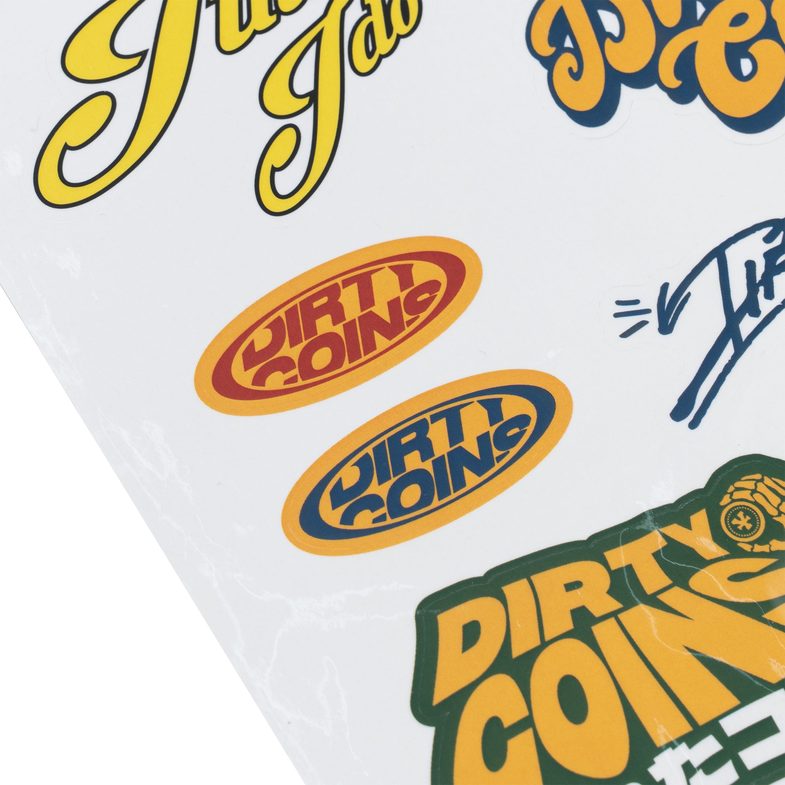 Hình Dán DirtyCoins Sticker Logo &amp; Logo
