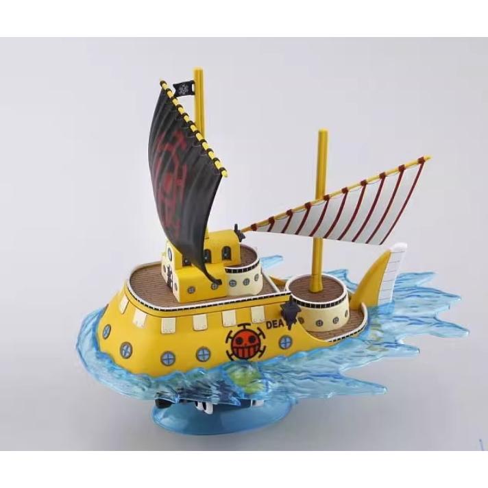 Mô hình lắp ráp tàu One Piece tàu Law + Tặng kèm bộ thẻ bài Pokemon