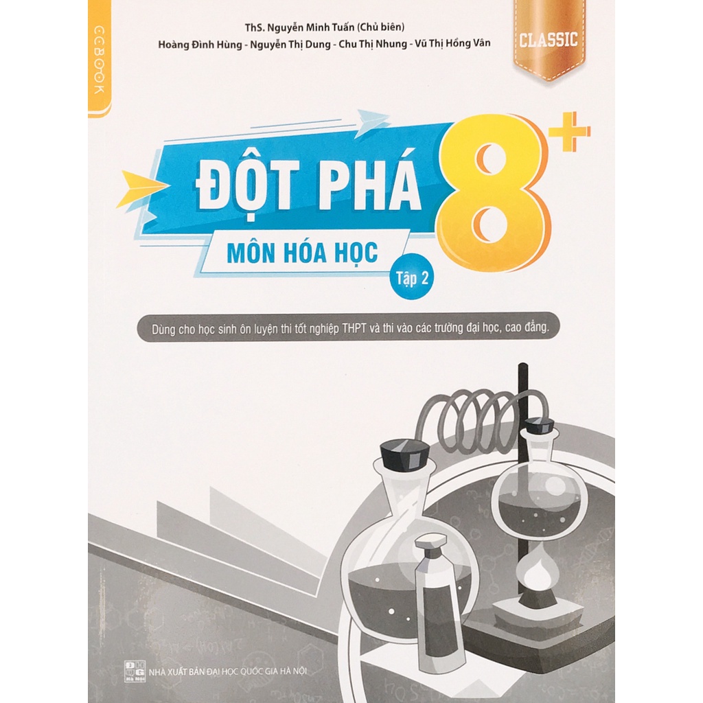 Sách - Đột phá 8+ môn Hóa học tập 2 Classic - CCBooks