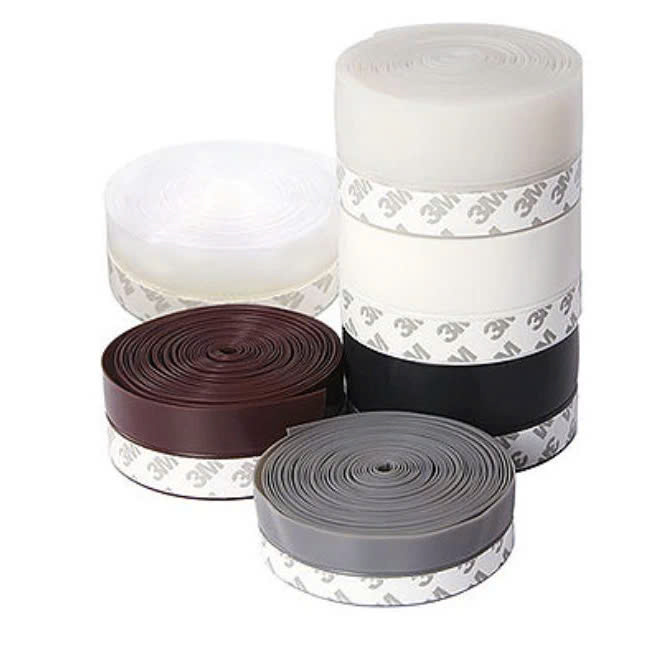 Ron Dán Chân Cửa Keo Đỏ Cải Tiến Ngăn Bụi và Côn Trùng 25 35 45 60 110mm