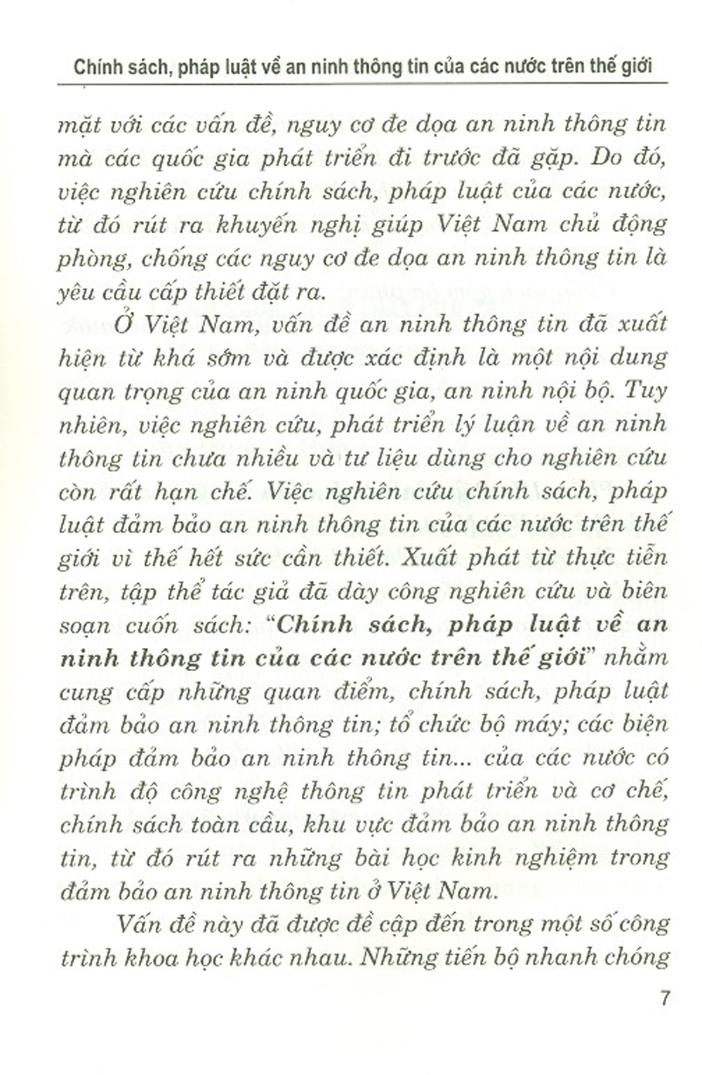 Chính Sách, Pháp Luật Về An Ninh Thông Tin Của Các Nước Trên Thế Giới