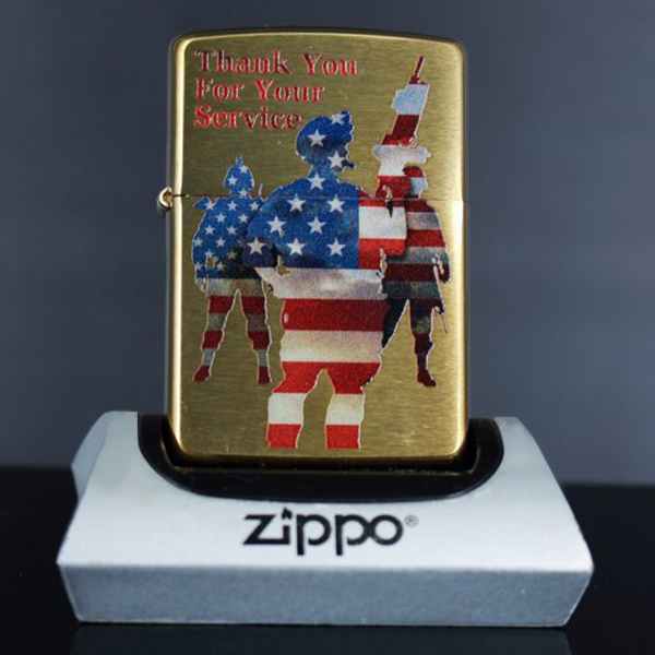 Bật Lửa Zippo 204b American Service