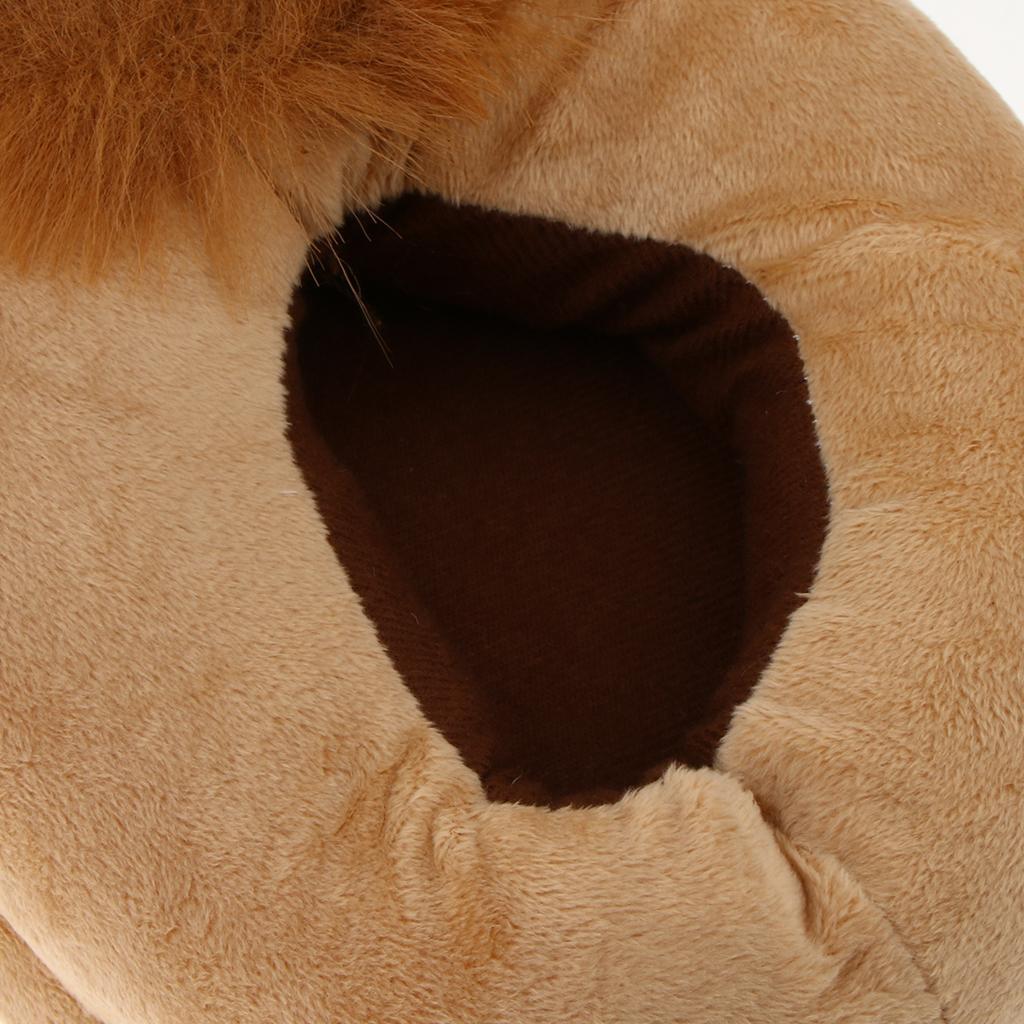Warm Home Slippers Big Feet Unisex Monster Plush Indoor Shoes