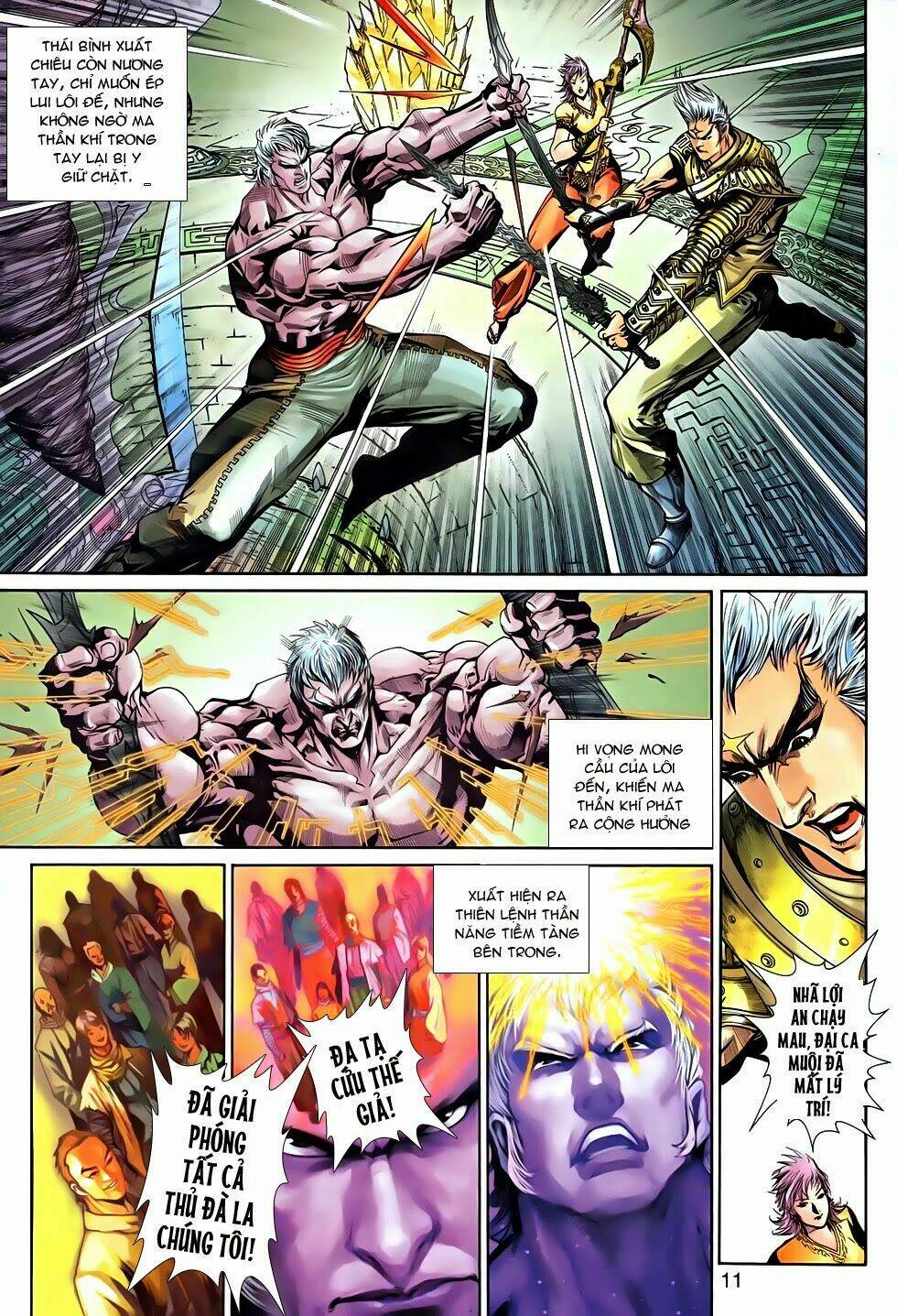 thần binh tiền truyện 2 - truyền thuyết bất diệt chapter 13 11