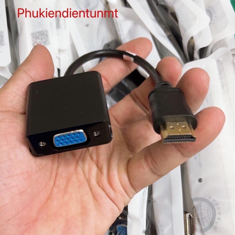 Cáp chuyển đổi từ HDMI sang VGA 1080p cho máy chiếu , laptop