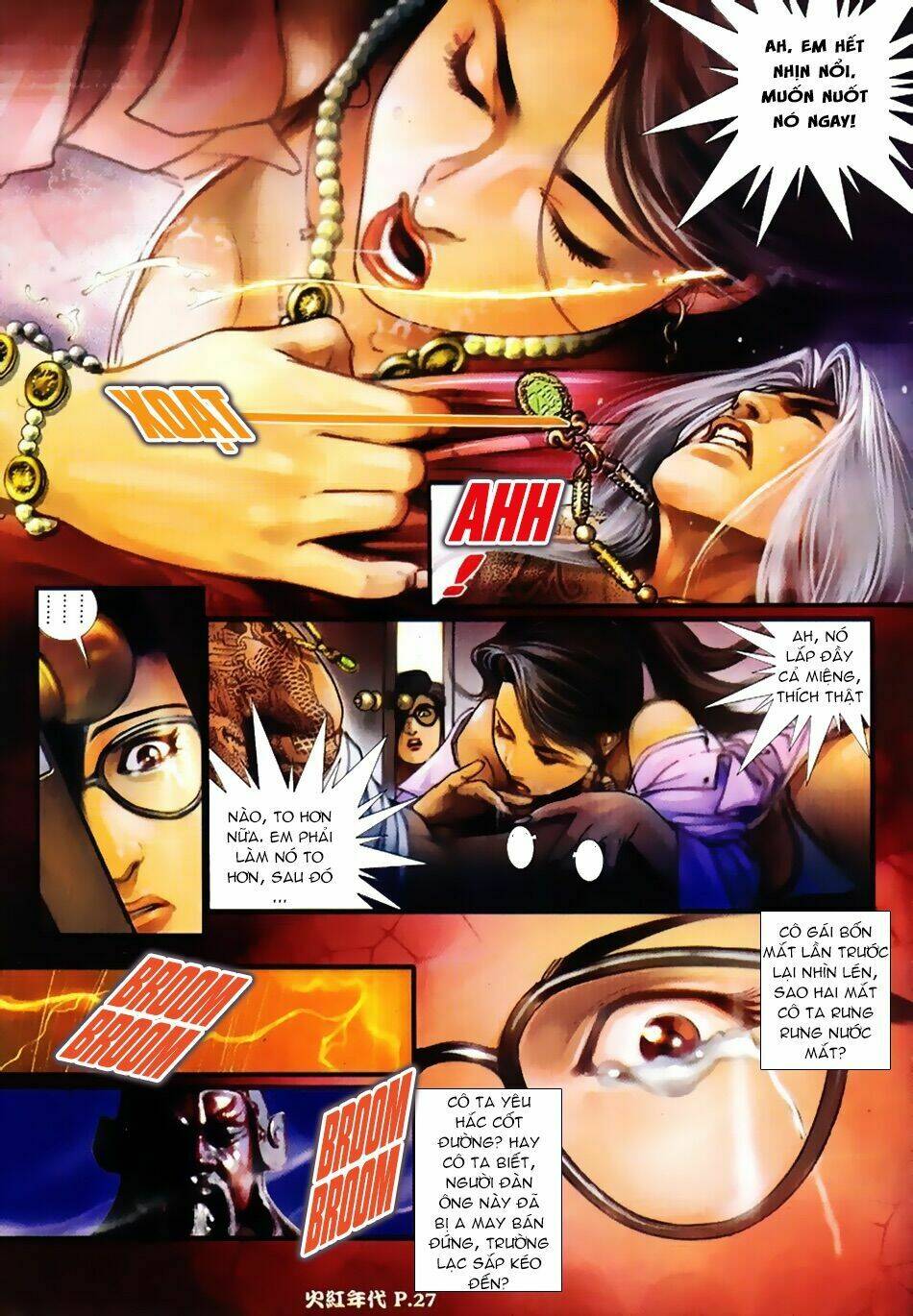 hỏa hồng niên đại hắc cốt đường chapter 19 10