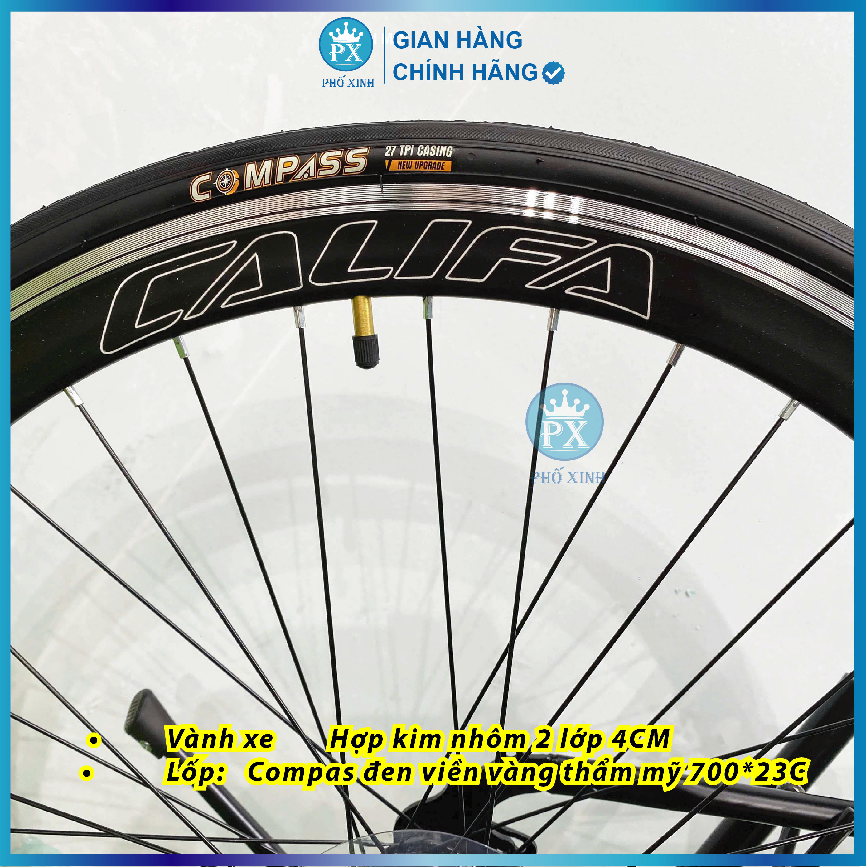 Xe Đạp Touring CALIFA CT150 700c Khung THÉP