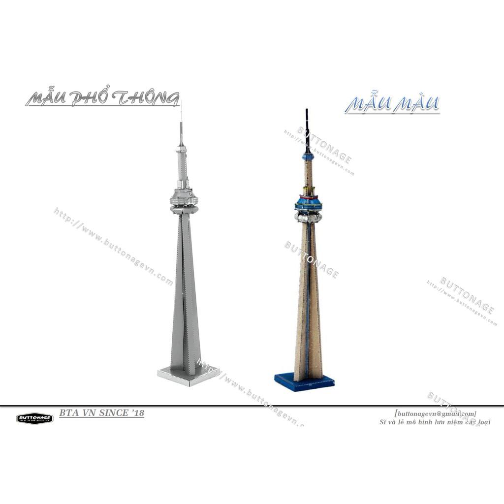 Mô Hình Lắp Ráp 3d Tháp Truyền Hình Canada